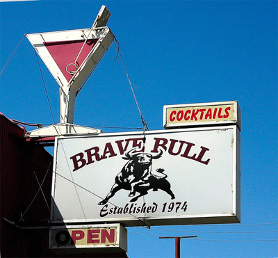 The Brave Bull, Modesto CA. Photo by  Happyshooter http://www.flickr.com/photos/happyshooter