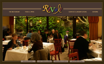 Rivoli Restaurant 1539 Solano Ave Berkeley CA 94707